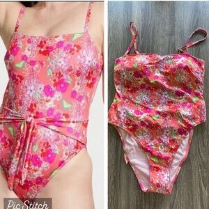 NEW Victoria’s Secret floral one piece swimsuit